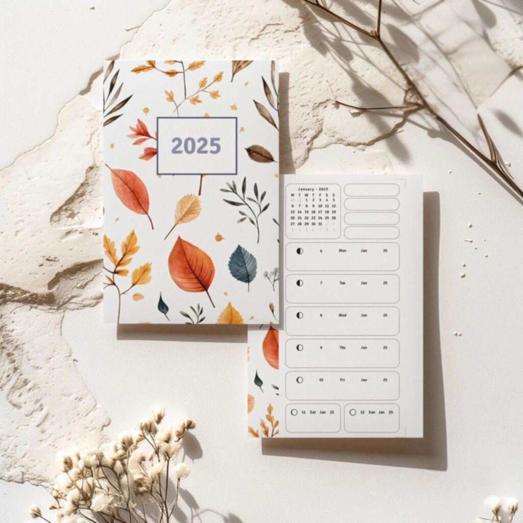 Editable printable planner template for Etsy sellers