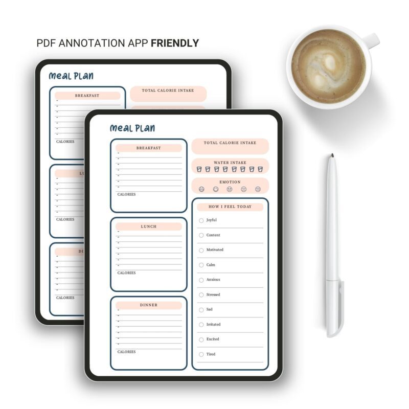 A6 Meal Planner Insert for Stress-Free Weekly Food Prep - Image 7
