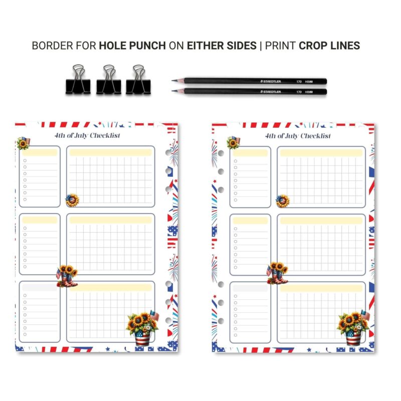 4th of July BBQ and Fireworks Checklist