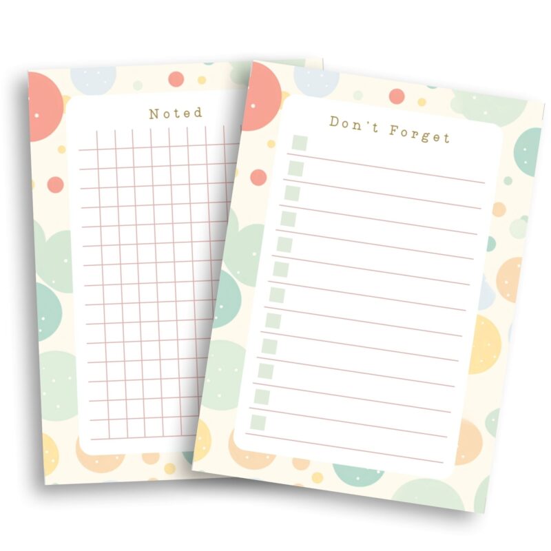 Pocket-sized planner insert for daily tasks