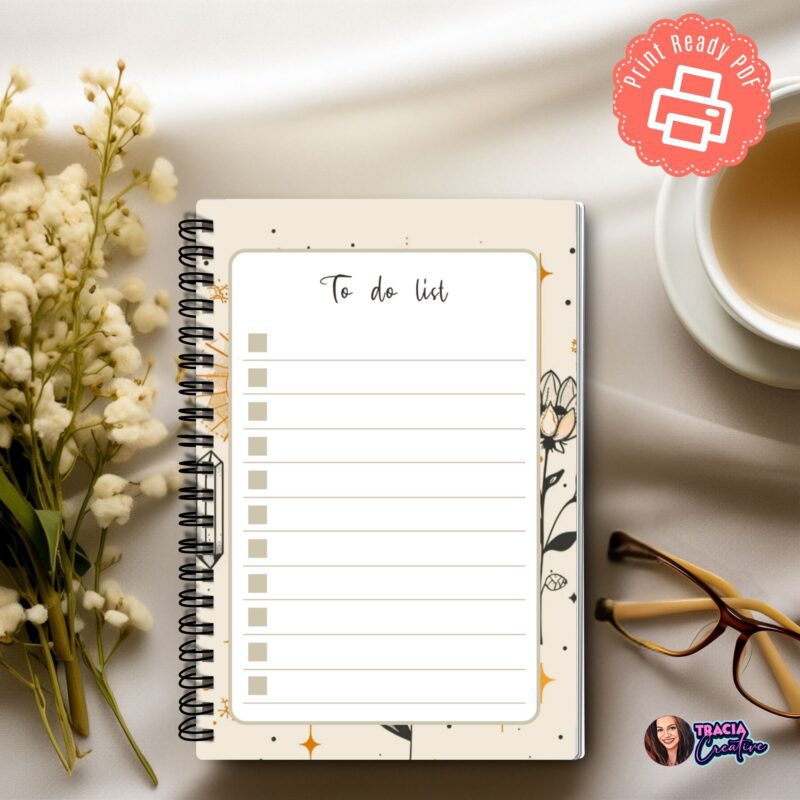 Boho To-Do List Planner Insert – Printable Task Organizer