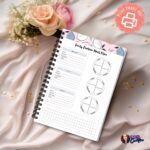 A5 Daily Meal Planner Insert for portion control