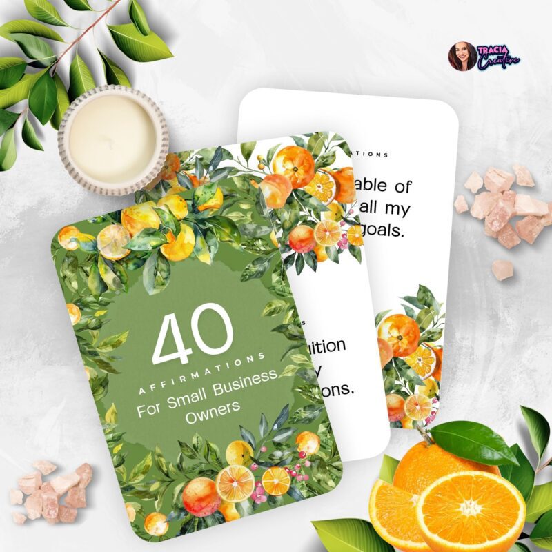 5x7 printable affirmations for small business and entrepreneurs