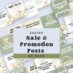 Easter Instagram templates for promotions