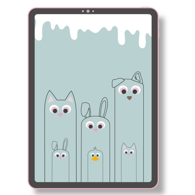 Digital A5 planner dashboard for creative planner decoration