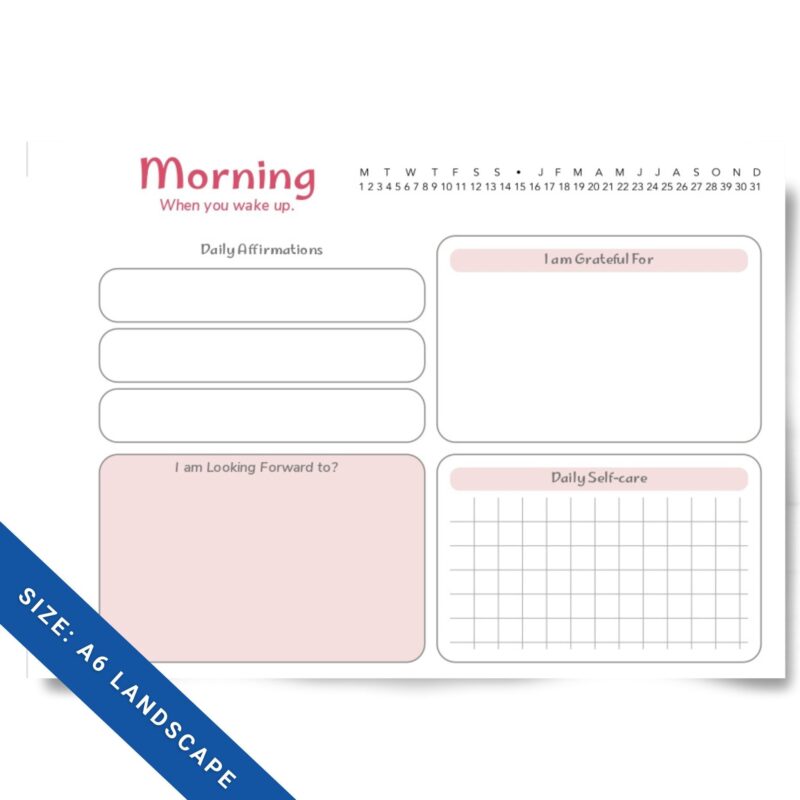 Daily reflection pages from the Morning & Evening Journal