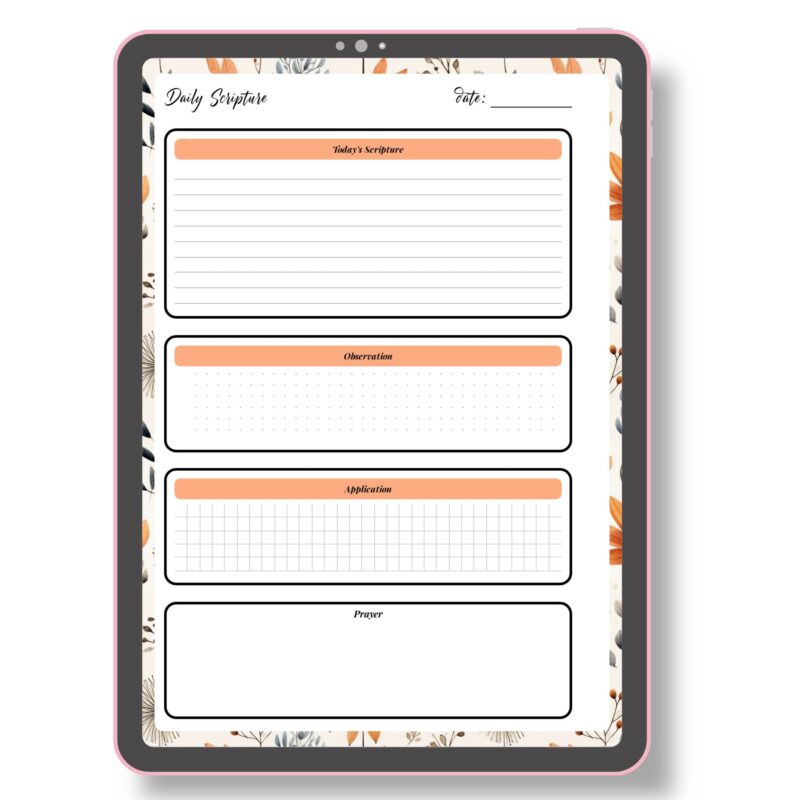 Consistent Spiritual Growth Bible Notes