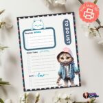 Cat-Themed Printable To-Do Lists – cute cats in hoodies for organization