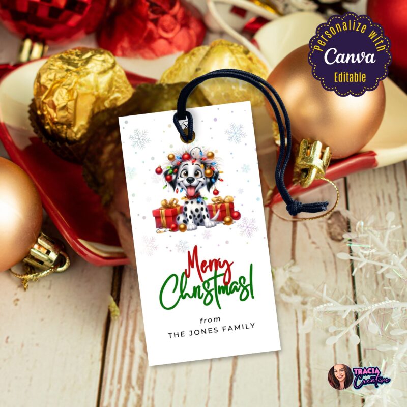 Instant Download Funny Dog Gift Tags – quick holiday prep for dog fans