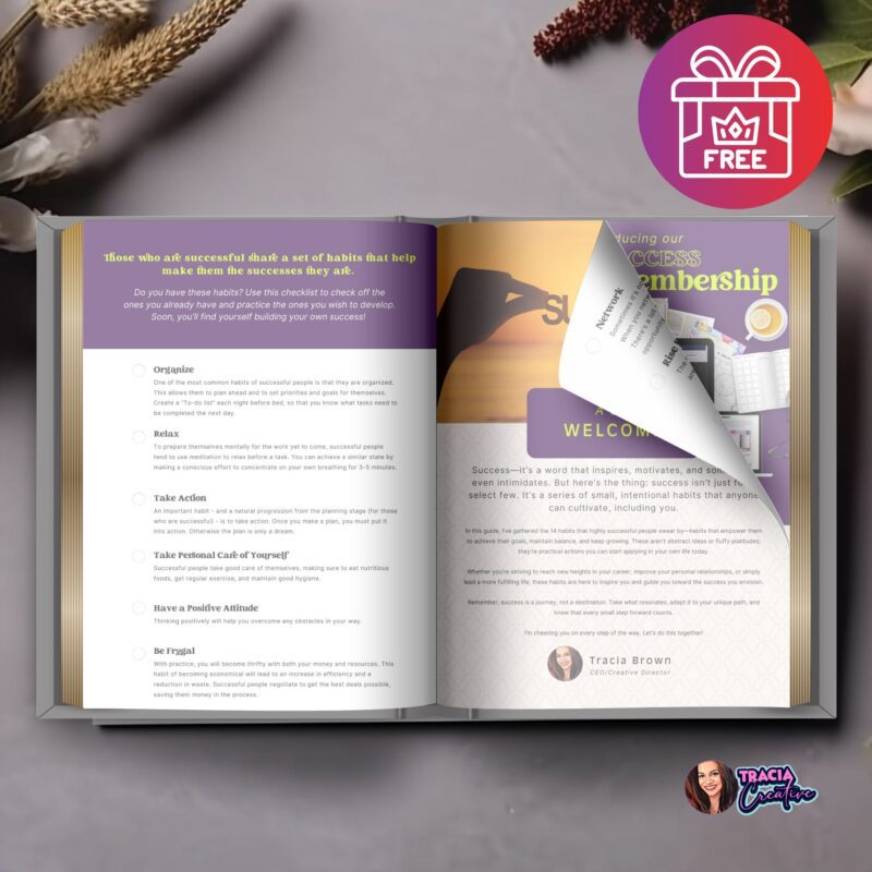 Successful People Habits Checklist – printable PDF guide