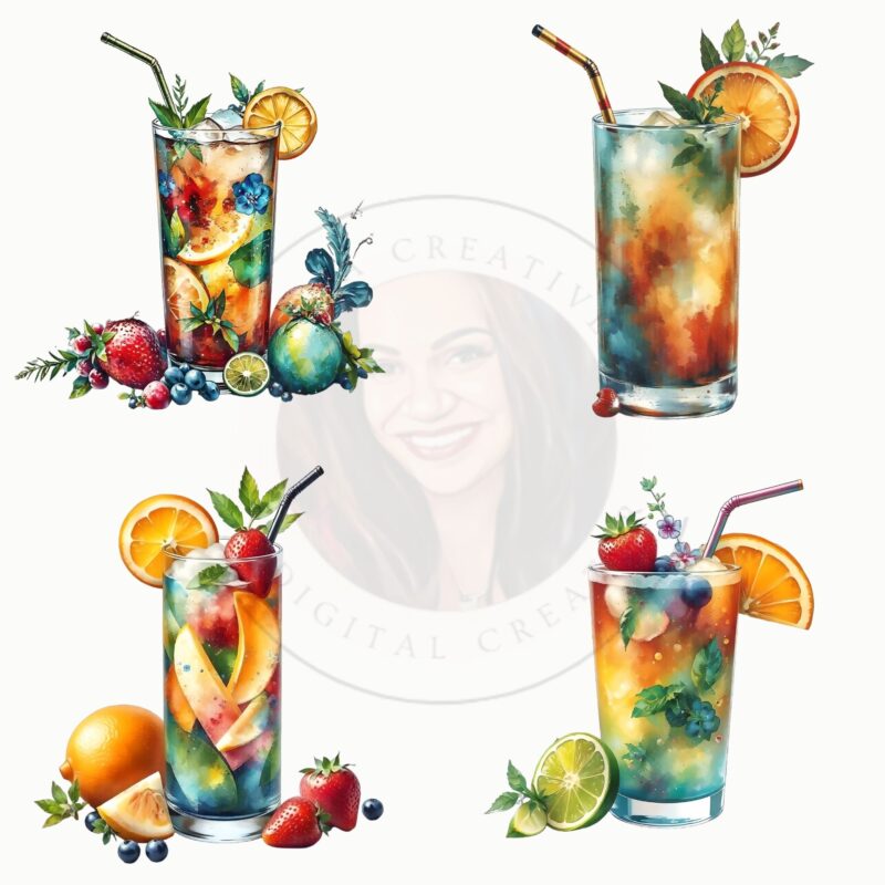 High-res PNG summer drink images for businesses