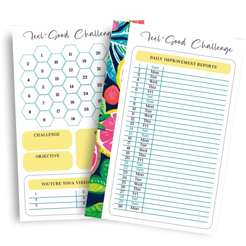 Self-Care Tracker Instant Download