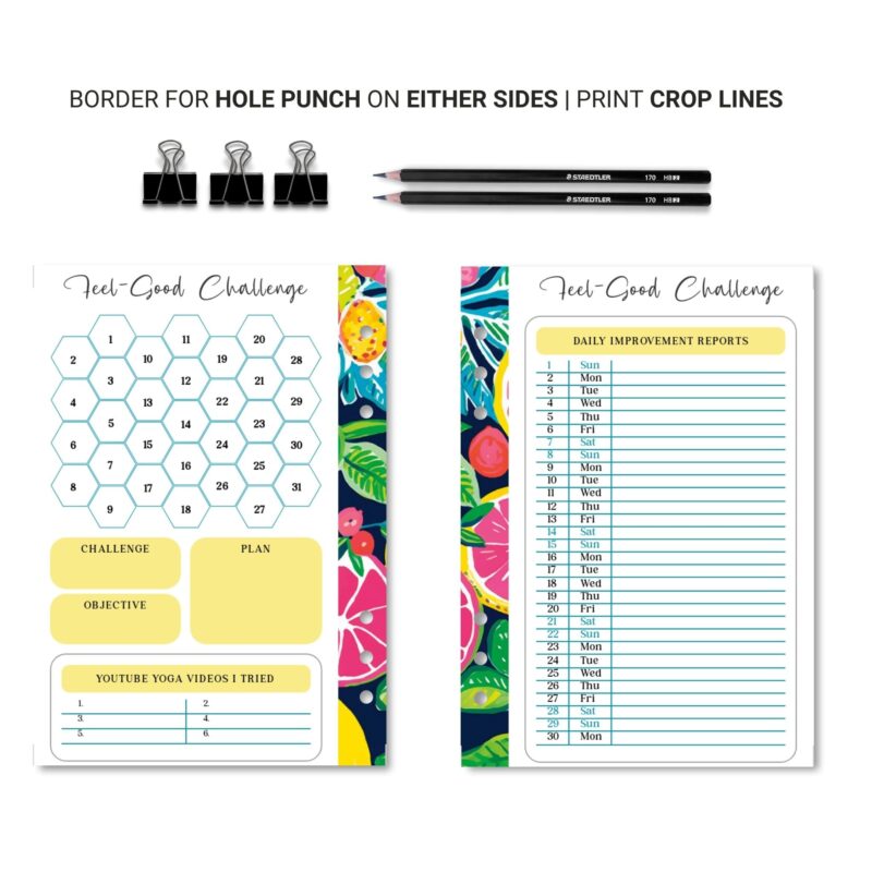 Mindfulness Journal Insert for Pocket Planners