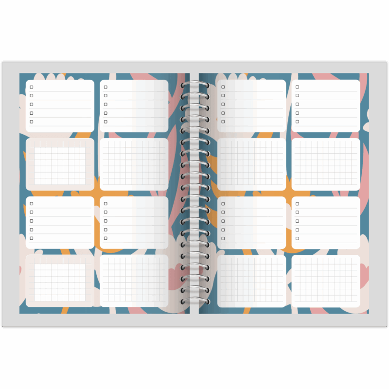 Aesthetic daily planner printable for productivity