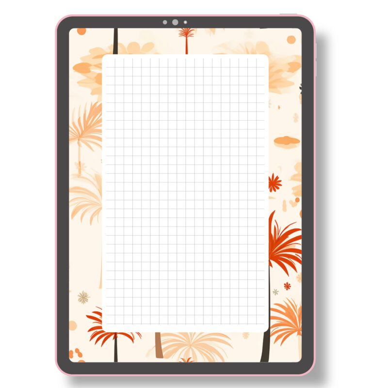 Printable grid paper A5 size