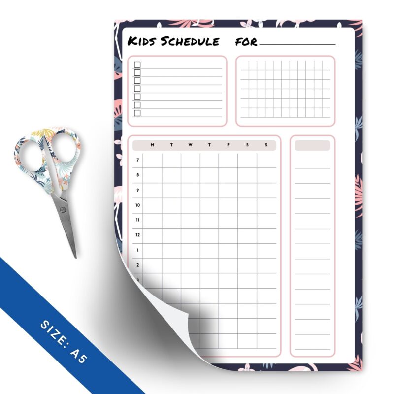 Family routine planner printable