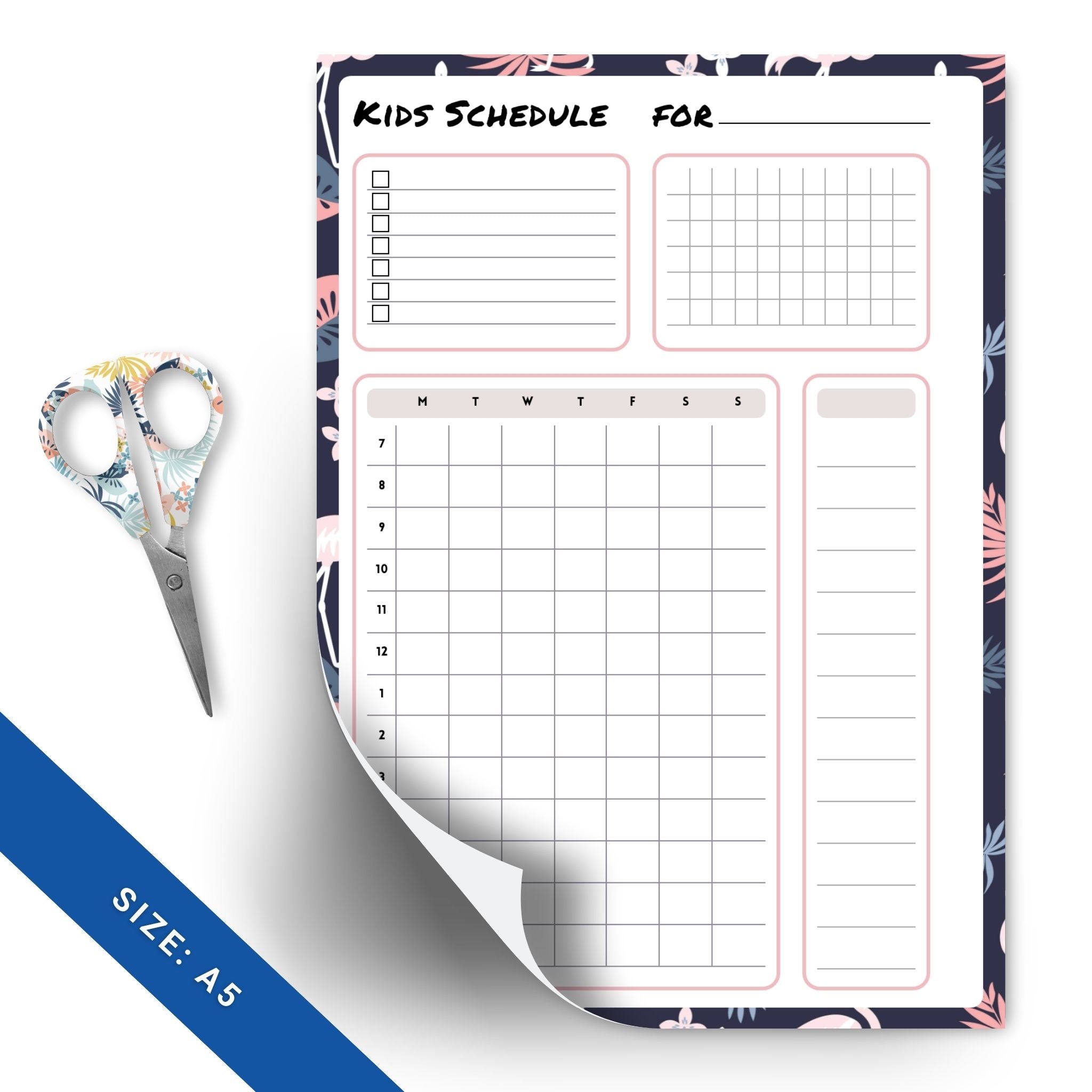Family routine planner printable