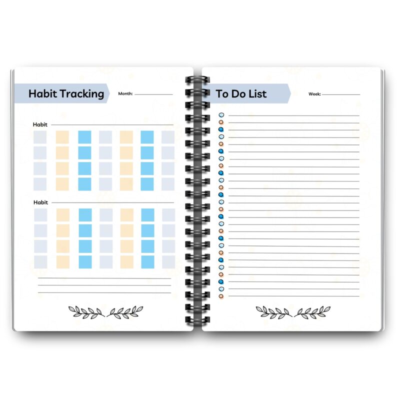 Printable schedule layout from lifestyle planner