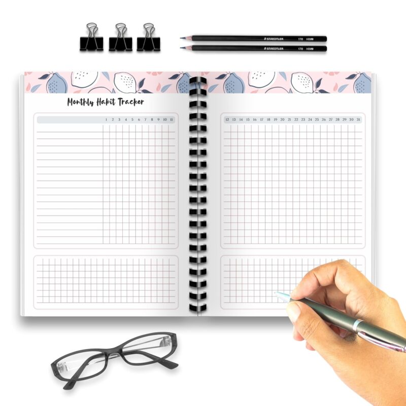 Printable PDF habit tracker for daily use