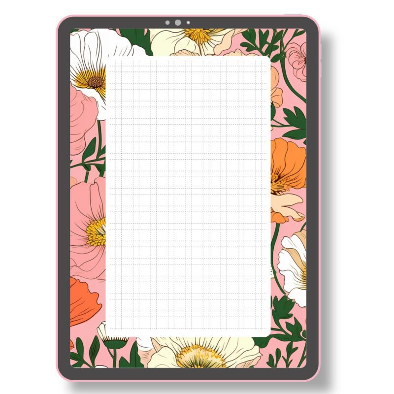 Moorish Notes – Floral A5 Printable PDF - Image 7