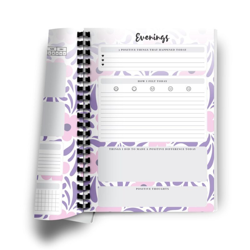 Multiple size printable gratitude planner files