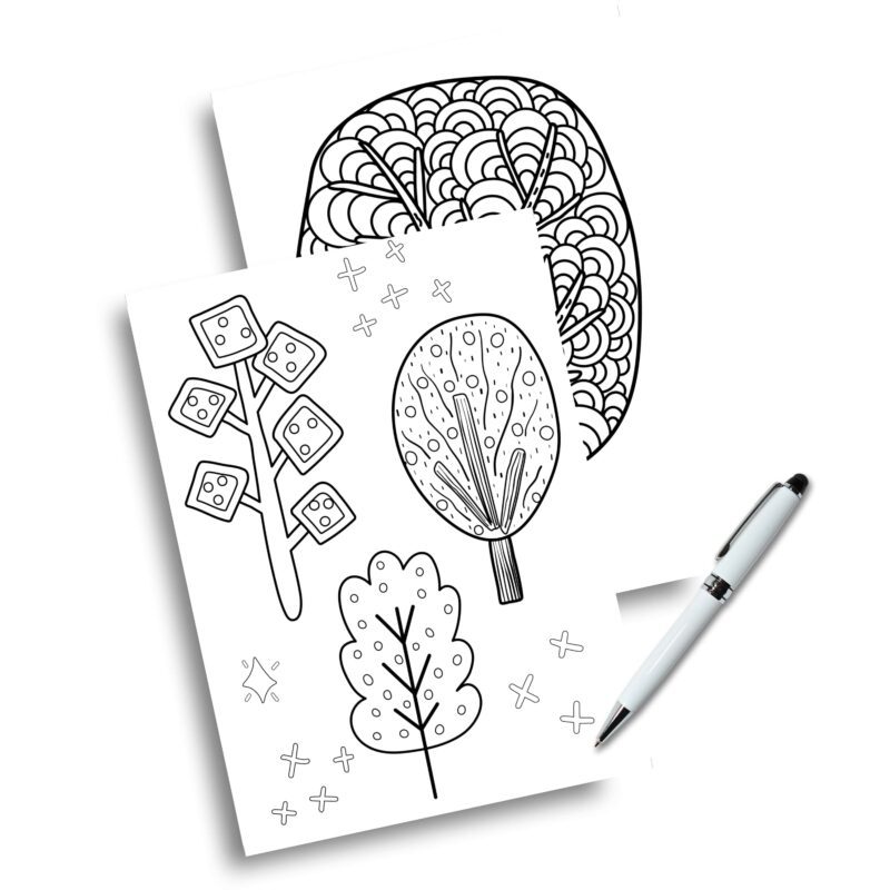 Animal coloring page from nature book collection
