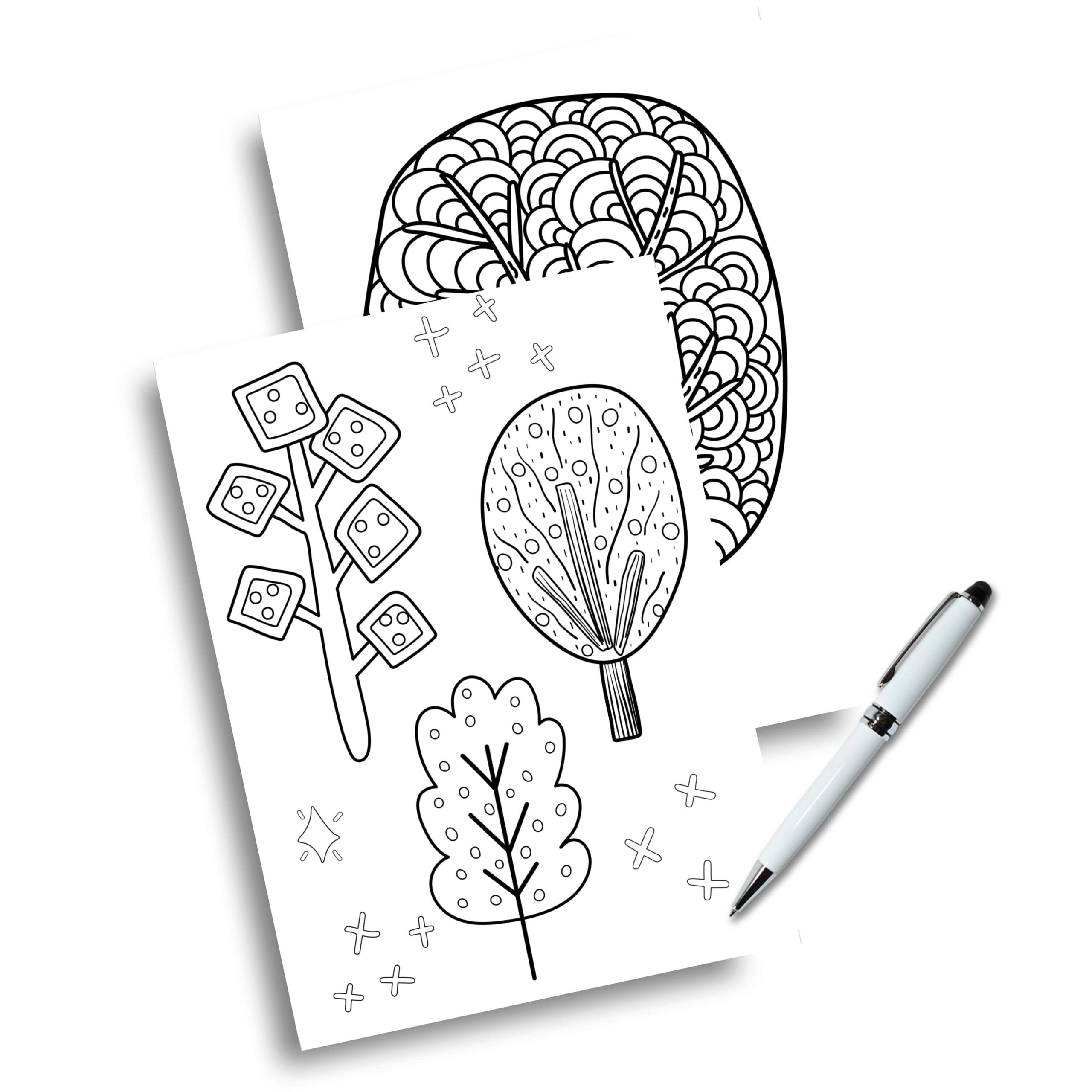 Animal coloring page from nature book collection
