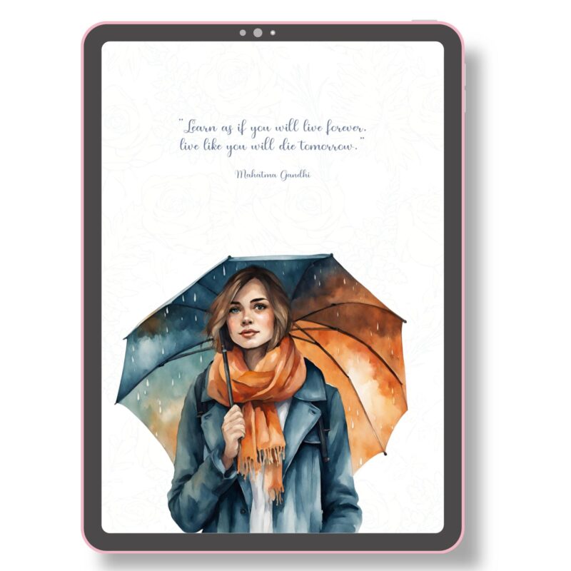 Seasonal planner accessory for autumn