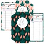 Cash envelope 3x6 printable PDF floral bloom design