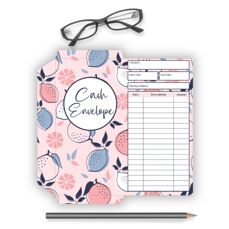 Compact 3x3 cash envelope insert PDF