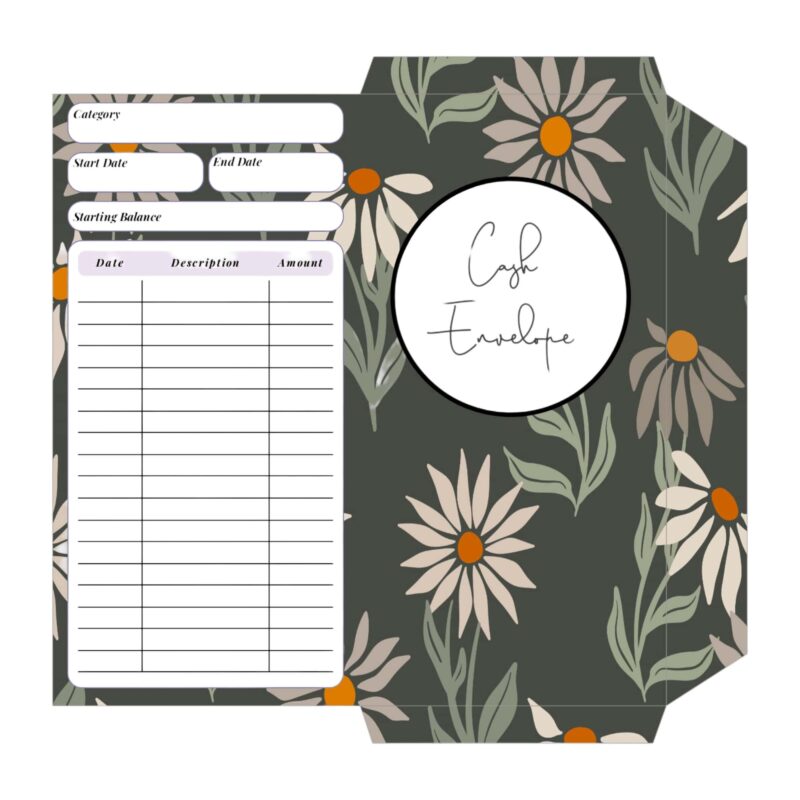 3x6 wallet size petal envelope PDF