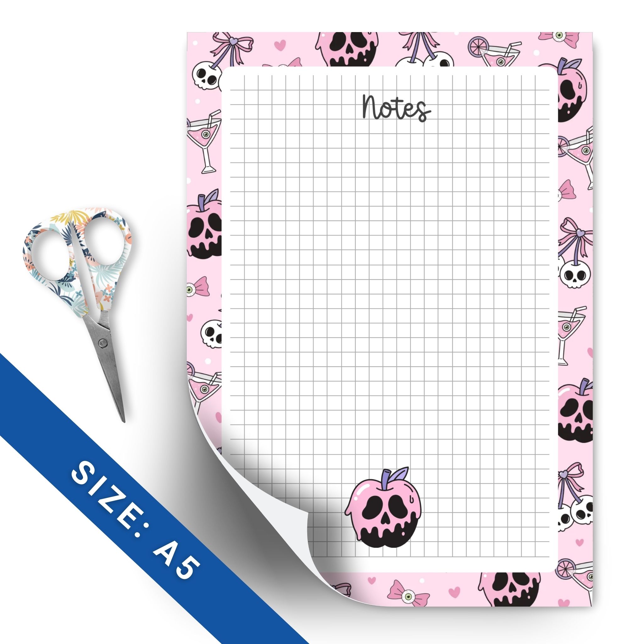 A5 planner insert for Halloween planning