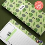 Halloween list planner checklist pages printable
