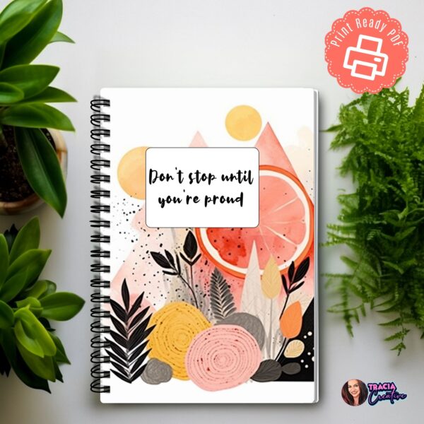 A5 Boho Planner Dashboard printable set